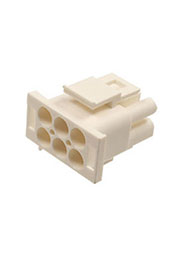 350715-4, UMNL вилка на плату 2х3 контакта 6.35мм