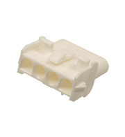 350780-1, UMNL розетка на кабель 1х4 контакта 6.35мм