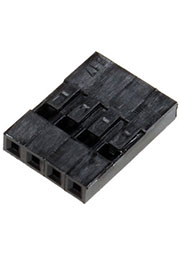 Dupont 4pin, корпус разъема 2.54мм 4 контакта