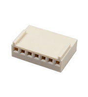 HU-7, розетка на кабель шаг 2.54мм с контактами (137-07HT)