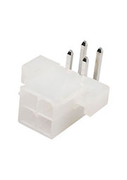 MF-2x2MRB(MF-04MRB), вилка на плату 4.2мм угл. под винты Mini-Fit