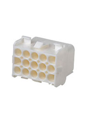 350784-1, UMNL розетка на кабель 3х5 контактов 6.35мм