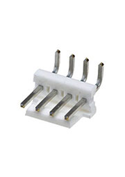 640389-4, MTA-156 вилка угловая на плату 4 контакта 3.96мм