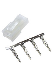 MF-2X1M, вилка на кабель 4.2мм