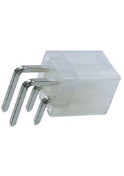 MF-4MRA, разъем на плату угловой 4 контакта 4.2мм mini-fit