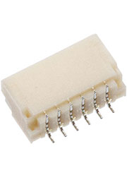 SM06B-SRSS-TB (LF)(SN), угловая вилка на плату 6 контактов шаг 1мм SMD