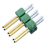 826656-3, Разъем на плату, позиций: 6, рядов: 2 , 2.54 mm