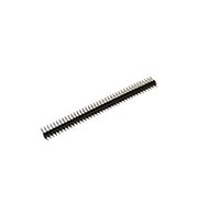 PLD-80, вилка штыревая 2.54мм 2x40 прямая (112-A-DS80G)