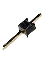 PLS-1, вилка штыревая 2.54мм 1x1 прямая (112-A-SS01G)