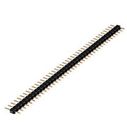 PLS2-40, вилка штыревая 2.0мм 1x40 прямая (113-A-SS40G)