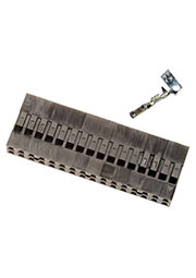 BLD-32, гнездо на кабель шаг 2.54мм 2x16 с контактами (130A-D32)