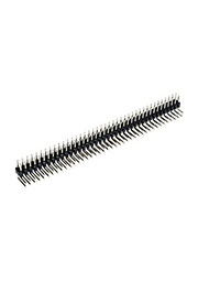 PLD2-80R, вилка штыревая 2мм 2x40 угл. (L-KLS1-207B-2-80-R1)