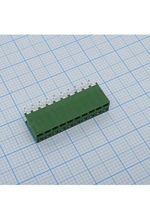 1-215309-0, AMPMODU 2x10 роз на плату (шаг 2.54мм) HV-100