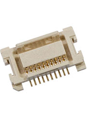 52991-0208, розетка 0.5мм 20 контактов вертик. 50В/0.5А SlimStack