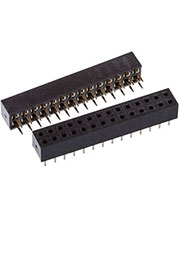 PBD2-28, гнездо на плату 2ряда шаг2,0мм