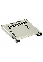 DM1B-DSF-PEJ(82), разъем для SD карты памяти угл. 0.5А SMT