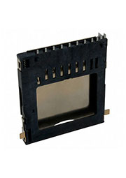 SD-RSMT-2-MQ, разъем SD карты угловой SMT шаг 2.5мм