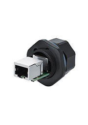 YT-RJ45 socket, 8P8C герметичное гнездо RJ45 на панель Cat.5e IP67