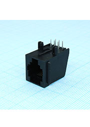 DS1133-01-S60BPS, TJ2-6P6C, RJ-12 гнездо