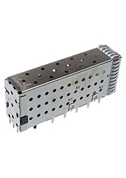 1-2007492-5, SFP+ разъем 20х2 угловой