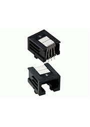 1-215877-3, 8P8C гнездо на плату RJ45 угловое Cat.3