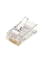 5-569278-2, 8P8C вилка сетевая RJ45 со вставкой Cat.5e