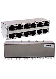 5569263-1, STK MJ,8POS,2X6,SHLD,CAT5