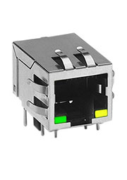 J00-0045NL, RJ45 гнездо розетка 8P8C Cat.5 Cat.6