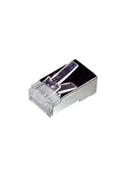 TP8P8C (RJ45) ВИЛКА CAT6E, 8P8C вилка эранированная телефонная RG45 на кабель Cat.6E