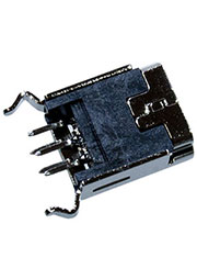 Мини USB 5P гнездо, вертикальный разъем на плату (C8320-05BFSSBOR)