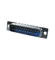 DB-25M, вилка D-SUB 25 pin пайка на кабель (100-25PCBNS)
