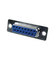 DB-15F, гнездо D-SUB 15 pin пайка на кабель (100-15SCBNS)