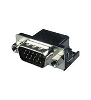 DHR-15M, вилка D-SUB 15 pin на плату высокой плотности (108-15PCKAC)