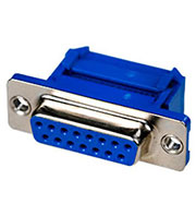 DI-15F, гнездо D-SUB 15 pin на шлейф (103-15SM2)