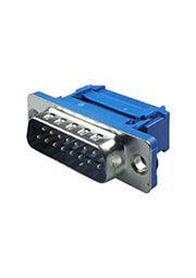 DI-15M, вилка D-SUB 15 pin на шлейф (103-15PM2)