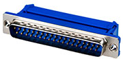 DI-37M, вилка D-SUB 37 pin на шлейф (103-37PM2)