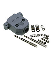 DPT-15C, корпус для D-SUB 15pin с удлиненным винтом (158-15PGT)