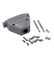 DPT-37C, корпус для D-SUB 37pin с удлиненным винтом (158-37PGT)