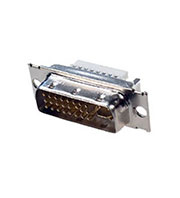 DVI24+5M, вилка на кабель пайка  (164-W1G)