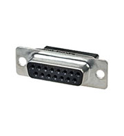 164532-4, D-SUB розетка на кабель 15 контактов обжим HDP20