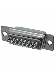 3-1393483-9, DB-9M вилка 9 pin для каб(пайка)