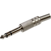 NP-212-EN, аудио штекер (Стерео) 6.35мм на кабель