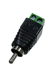 14-0413, разъем штекер RCA с клеммной колодкой