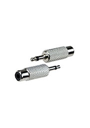 2-205, переходник 3.5мм штекер моно - RCA гнездо металл