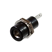 BP-022-B-EN, гнездо на панель 4мм (черное)