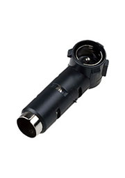 4-350, переход автоантенны шт "европа" - гн "азия" угловой пластик