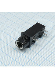 ST-008S-05, без гайки Моно гн. 6.3 мм на плату