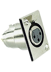 MC-401-3P-EN, гнездо на панель (XLR-MC-401-3P)