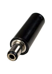 3-222, Разъем питания штекер 5.5x2.5x9.5мм пластик на кабель