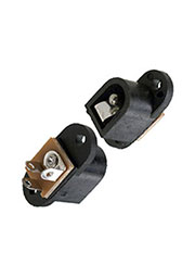 3-230, Разъем питания гнездо 5.5x2.5мм с отключением пластик на панель